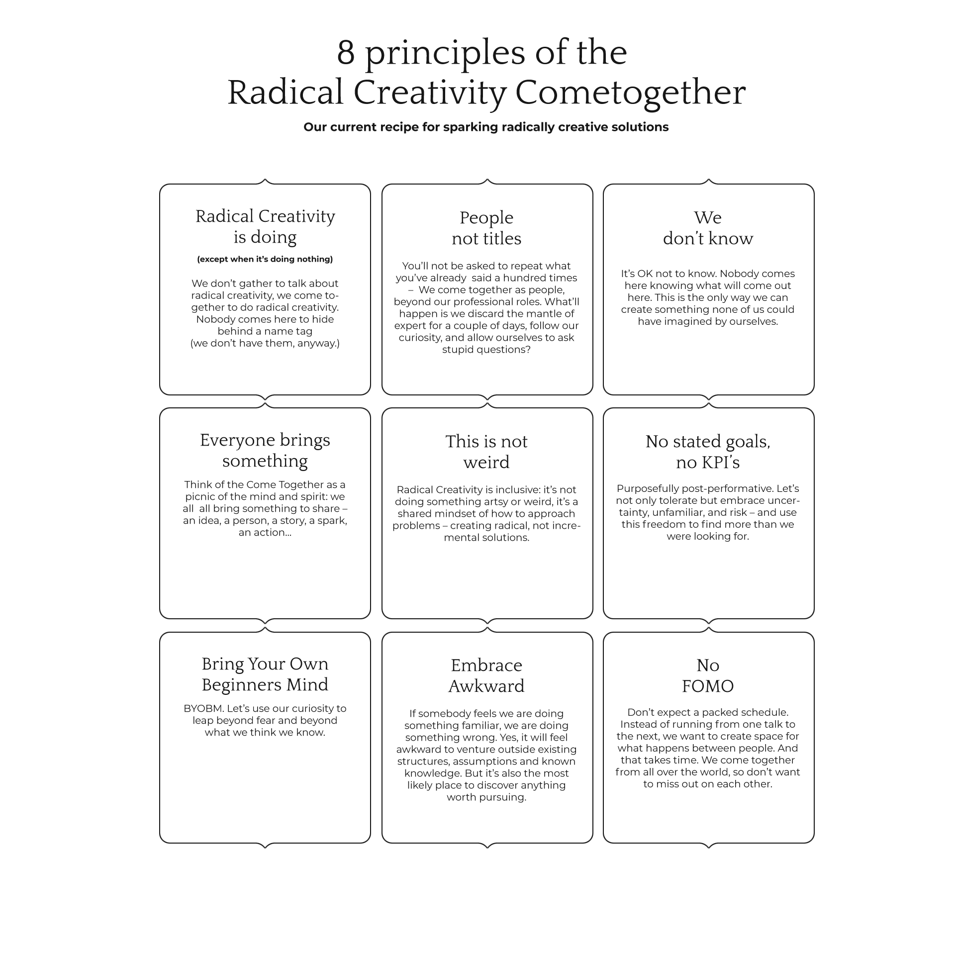 Aalto principles